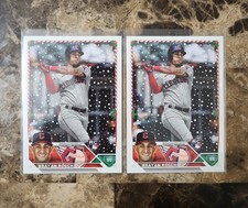 (2) 2023 Topps Holiday Brayan Rocchio Rookie Cards #63  (RC) Cleveland Guardians