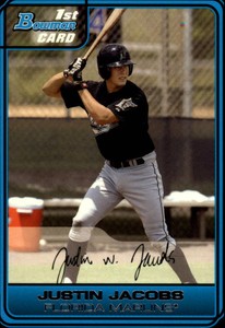 2006 Bowman Draft Draft Picks #40 Justin Jacobs