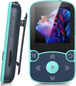 SanDisk 32GB Clip Sport Go MP3 Player, Blue- LED Screen and FM Radio - SDMX30-03 - Picture 1 of 6