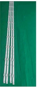 4X VOLL LED HINTERBELEUCHTUNG STREIFEN SET HISENSE 55E7HQTUK HD550Y1U62-T0L6 + 202120401 - Bild 1 von 2