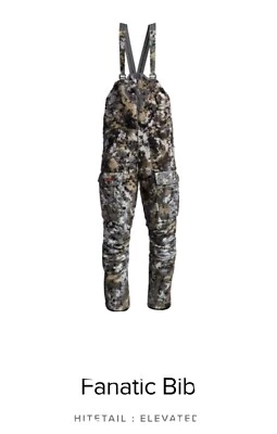 Sitka Gear / Fanatic Bib Optifade Elevated II Large Quiet, Warm and Comfortable. - Image 1 of 4