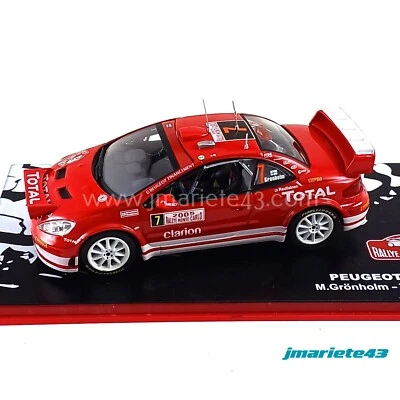 Peugeot 307 WRC #7 M. Grönholm - T. Rautianen MonteCarlo 2005 1:43 - Immagine 1 di 4
