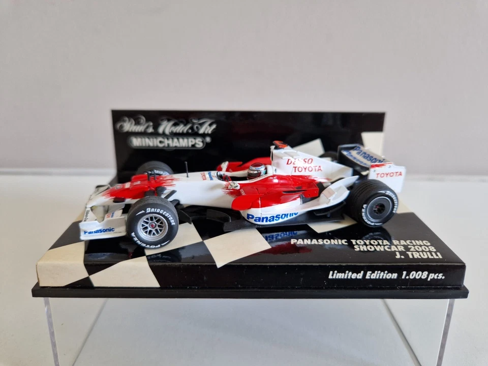 Minichamps 1/43 Toyota TF107 J. Trulli - Showcar 2008 - 400080081 - Immagine 1 di 4