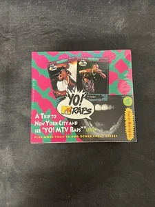 1991 Yo! Mtv Raps Musicards Factory Sealed Box - Picture 1 of 2