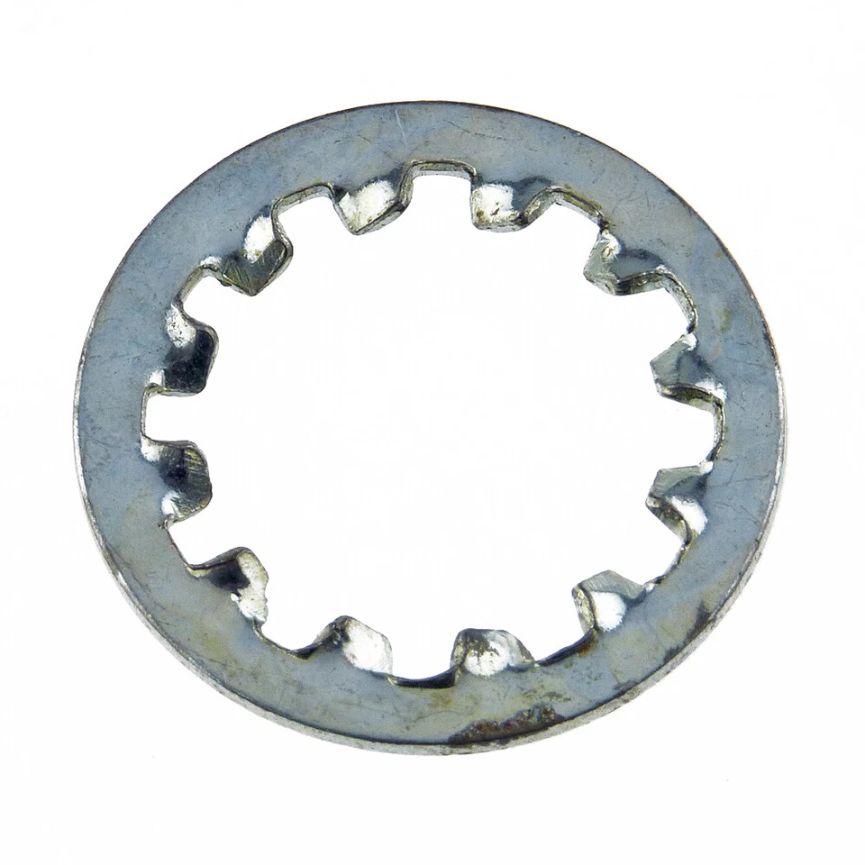 Zahnscheibe Fächerscheibe Scheibe DIN 6797 Federstahl gal. verzinkt innengezahnt - Bild 1 von 1