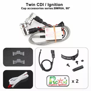 CDI de encendido doble automático Rcexl para NGK BMR6A-14 MM 90 grados con sensor Hall - Imagen 1 de 9