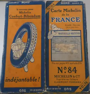 Carte michelin 84 marseille menton   1927 - Picture 1 of 1