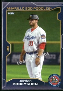 2025 Amarillo Sod Poodles Jordan Procyshen Diamondbacks CO CAN Minor League - Picture 1 of 2