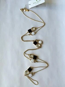 Neu mit Etikett Kate Spade Streukette natürlich multi O0RU0932 weiß & schwarz - Bild 1 von 2