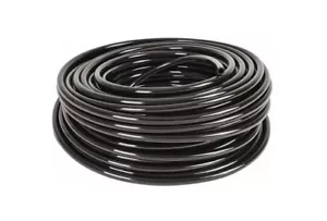 Tubo de goteo de vinilo negro OD SOFT 100 pies 1/4" 6 mm uso con ojales de sombrero Hydro Top Bay - Imagen 1 de 5