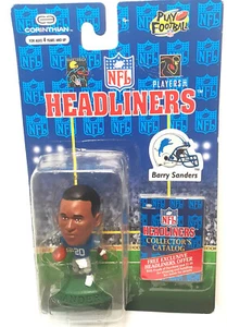 Figura de acción 1996 Corinthian Headliners Barry Sanders Detroit Lions NFL - Imagen 1 de 2