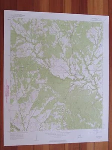 Pittsview Alabama 1958 Original Vintage USGS Topo Map - Picture 1 of 1