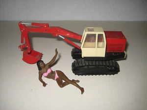 POCLAIN TCB BAGGER TIEFLÖFFEL RAUPEN BOURBON 1:43 - Picture 1 of 4