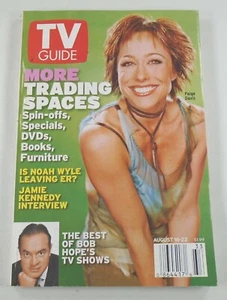 TV Guide magazine PAIGE DAVIS COVER Trading Spaces Smoking Gun Aug 16 2003 issue - Imagen 1 de 3