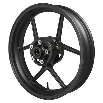 Llanta delantera negra para Kawasaki ER-6N 2009-12 Z1000 09-11 Z750 2010 2011 2012 Foto 1 de 4