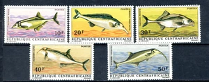 1970 REPUBLICA CENTRO AFRICANA " PECES, FICH" SIN PEGAMENTO - Imagen 1 de 1