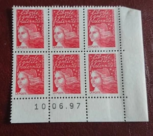 Marianne De Luquet Coin Daté Timbre N°3083 / NEUF** /1997 - Picture 1 of 2