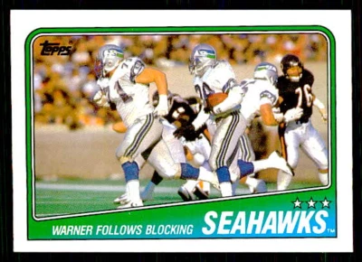 1988 Topps - Curt Warner #130 - Image 1 of 2