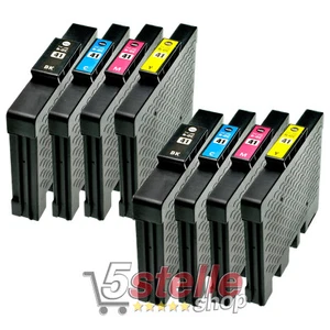 KIT 8 CARTUCCE PER RICOH AFICIO SG 3110SFNW 3120BSFN 3120BSFNW 7100DN K3100DN - Foto 1 di 1
