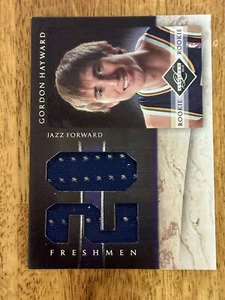 2010-11 Panini Limited - Freshman Jumbo Materials Gordon Hayward RC #9 85/99 - Picture 1 of 2