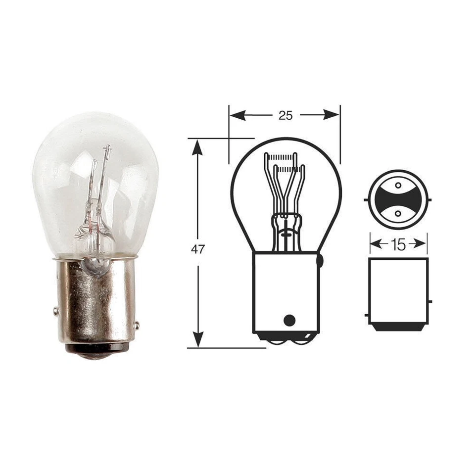 Stop and Tail Bulb x 10 fits Suzuki VL 800 Intruder Volusia 2001-04  - Image 1 of 1