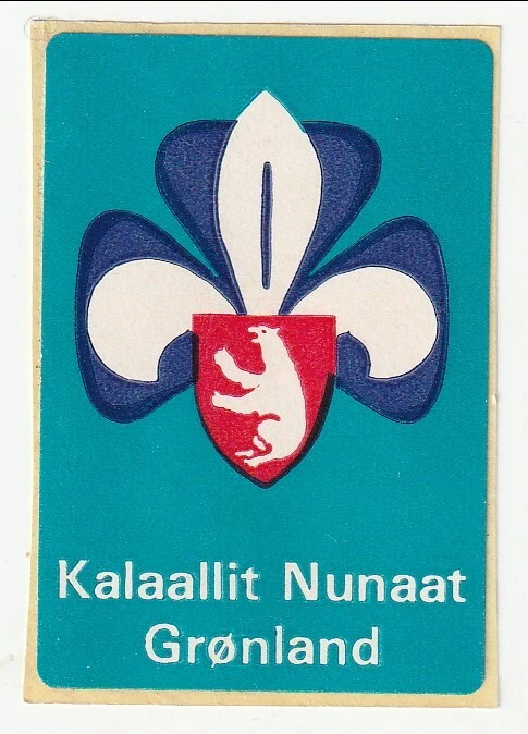 Greenland - Scouting, Scout adhesive label(M) - Image 1 of 1