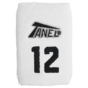 Tanel 360 Custom Baseball/Softball Wristbands - White - #12 - Picture 1 of 1