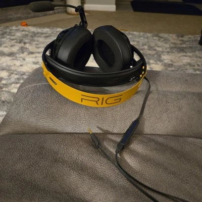 🎧 Auriculares para juegos RIG 500 PRO Plantronics listos para envolver, excelentes condiciones 👌 Foto 1 de 3