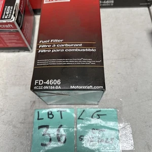 Genuine OEM Motorcraft FD4606 Fuel Filter Kit Ford 4C2Z9N184BA - 6.0 Powerstroke - Picture 1 of 2