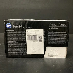 HP Laserjet 85A Dual Pack Black Toner Cartridges, CE285AD - Afbeelding 1 van 5