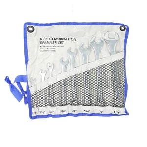 Whitworth Combination Wrench Spanner Set (1/8 - 9/16") British Imperial 8PC - Picture 1 of 12