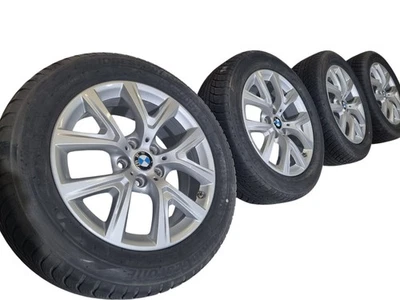 Original BMW X1 F48 X2 F39 Alufelgen 205 60 17 Bridgestone RDK Winterreifen - Bild 1 von 4