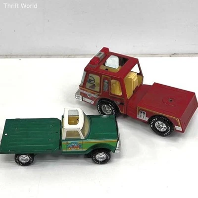 Lote de camionetas de acero prensado Nylint vintage Ford Pickup & Cabover hechas en EE. UU. Foto 1 de 4