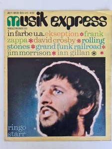 Musikexpress  Nr. 187 von 1971 (Musik Express Magazin) mit JIMI HENDRIX POSTER - Bild 1 von 5