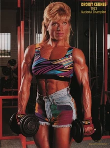 Women's Physique World 03/1993 Drorit Kernes Diana Gimmler Denise Rutkowski - Foto 1 di 13