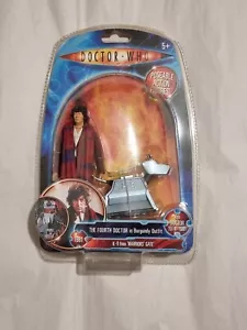 DOCTOR WHO FOURTH DR BURGANDY OUTFIT ACTION FIGURE & K9 FROM WARRIORS GATE SEE D - Picture 1 of 7