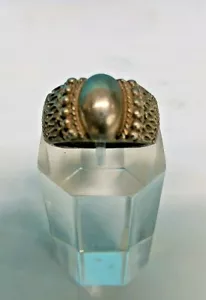 BANDA DE ANILLO DE PLATA ESTERLINA 925 - Imagen 1 de 2