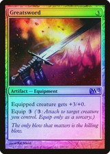 Greatsword FOIL Magic 2012 / M12 NM Artifact Uncommon MAGIC MTG CARD ABUGames