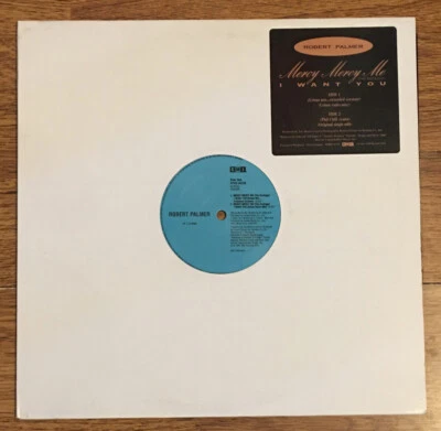 Robert Palmer~Mercy Mercy Me The Ecology / I Want You 12” Vinyl~Unplayed~EX/EX - Image 1 of 3