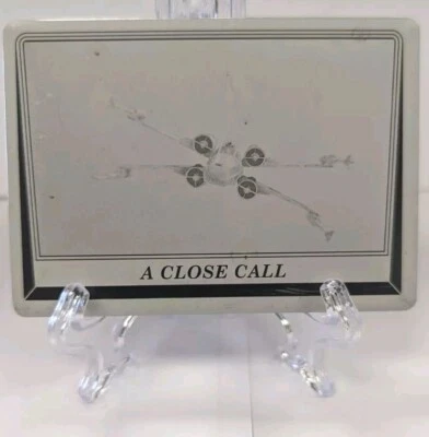 2016 Star Wars Journey To Rogue One Xwing Close Call Printing Plate 1/1 - Image 1 of 3