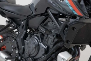 SW-MOTECH - KIT TAMPONI DI PROTEZIONE PER TELAIO NERO YAMAHA MT-07 (14-) Tracer - Picture 1 of 7