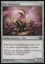 Magic the Gathering MTG Myr Galvanizer (181) Scars of Mirrodin   NM