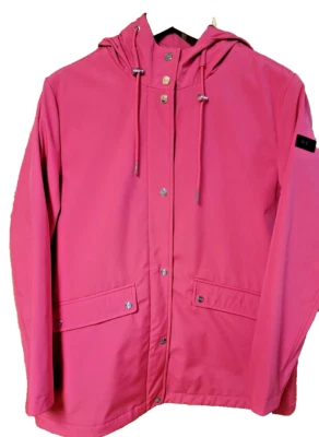 Chaqueta de Lluvia DKNY con Capucha Talla L ROSA NUEVA CON ETIQUETAS Foto 1 de 4