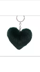 LLAVERO MODELO AMOR CORAZÓN AFILADO Decoración Colgante Negro - Imagen 1 de 1