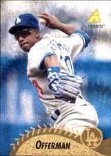 1995 Pinnacle MUSEUM COLLECTION #312 Jose Offerman LOS ANGELES DODGERS