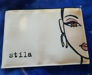Stila Limited Edition Kosmetiktasche Tasche Hellrosa Kunst Design NEU - Bild 1 von 6