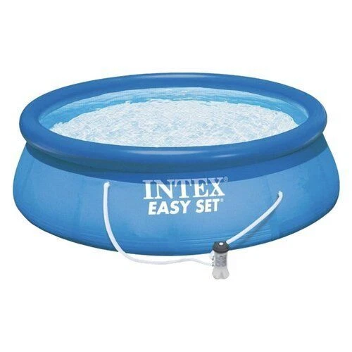 Intex Easy Set 244x61 cm Quick Up Pool mit Pumpe - Blau (28108NP)