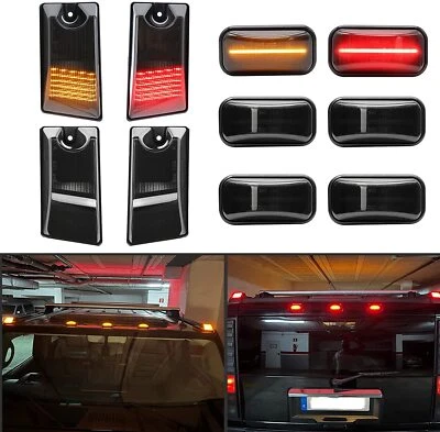 10x Humo para Hummer H2 H2 SUT 2003-2009 LED Cabina Luz de techo Marcador Lámpara de techo Foto 1 de 4