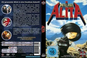 Battle Angel Alita Manga - DVD - Language English - German - Japanese ANIME - Picture 1 of 2