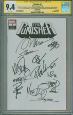Punisher #1 CGC 9.4 Signature Series Signed Tan, Dodson, Rosenberg, Brooks, Cho 